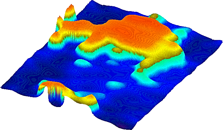 Шерстистый мамонт в мерзлоте на острове Котельный